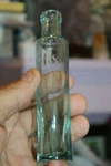 Antique, 5 1/4 '', Blue, Opium/heroin, Medicine Vial/bottle, Item # - 4979. Fixed Price $39.99.