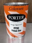 New Porter Paint Colorant, Concentrate - PP26C Phthalo Blue 1 Quart Sealed. Fixed Price $12.99.