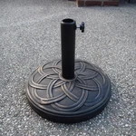 Oakland Living Antique Bronze 33 Lb Round Plastic Concrete Patio Umbrella.... Fixed Price $70.77.
