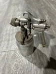 Vtg Devilbiss Mbc Used Spray Gun With Nozzle And Aluminum Canister Cup KR-501. Fixed Price $64.99.