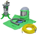 Complete Set Grade Fresh Air Fed Sandblasting Hood Nova 3 With Hot Tube. Fixed Price $1758.16.