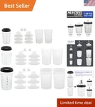 Streamline Your Painting: Mps 3 Size Set With Strainers - 18 Disposable. Fixed Price $45.00.
