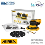 Mirka Pros Pneumatic Air Orbital Palm Sander 150MM 650CV 5.0MM. Fixed Price $278.51.
