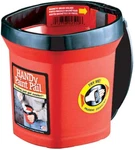 New Lot Of (3) Bercom 2500CT Handy Paint Pail 1 Pack Red Made Usa Plastic. Fixed Price $25.99.