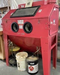 Grizzly Sandblasting Cabinet G0708 (24" X 48" Nominal Interior Platform). Fixed Price $1250.00.