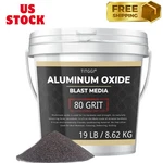 #80 Grit Aluminum Oxide Blast MEDIA(19 LBS/8.6KG) Premium Long-lasting Sand. Fixed Price $85.39.