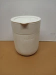 Porter 12 Ounce White Insulated Cup With Closable Lid And Designs. Fixed Price $14.99.