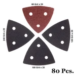 80 Piece Universal Paper: For Oscillating Multi-tools Other 3-2/8" Size. Fixed Price $19.47.