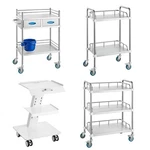 Vevor Lab Rolling Cart Stainless Steel Medical Dental Serving Cabinet. Fixed Price $125.99.
