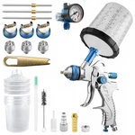 Hvlp Air Gun Paint Sprayer 650CC Kit Car Primer Furniture 1.4/1.7/2.0MM. Fixed Price $35.05.