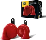 Hella 007424801 Twin Trumpet High/low Tone 12V Horn Kit With Bracket, Red. Fixed Price $46.04.