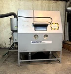 Clemco Aerolyte System Media Blast Cabinet & Reclaimer BNP720 72" X 87". Fixed Price $10800.00.