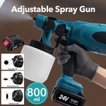 800ML Electric Gun Kit Hvlp Sprayer Painting Compressor Home Wagner. Fixed Price $49.99.