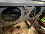 Trinco Model 20 / Cdb Dry Sandblasting Cabinet With Stand & Manual. Fixed Price $270.00.