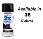 Rust-oleum Painter's Touch 2X Ultra Cover Gloss Spray 12 Oz (choose Color). Fixed Price $9.99.
