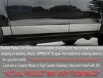 Qaa TH39281 Polished Upper Rocker Trim 10PC Fits 99-06 Sierra. Fixed Price $386.99.