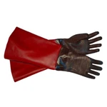 Red- Gloves For Sandblaster Cabinet- All Sizes Made Usa Heavy Duty. Fixed Price $45.45.