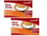 Leader Heat Wrap, Ultra-thin, Air-activated, Back & Large Areas, 2 Pack. Fixed Price $22.86.