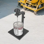 Pneumatic Paint Mixer W/ Stand 5 Gallon For Tank Barrel Stainless Steel Tool. Fixed Price $127.61.