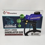 Lematec Gravity & Siphon Sandblaster Gun AS118-2C For Air Compressor. Fixed Price $39.99.