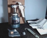 Montgomery Ward All Metal Chrome Air Power Spray Gun + Wrench Tips Guide Nos. Fixed Price $54.99.