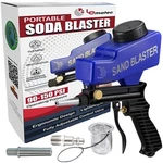 Lematec Soda Blaster/sand Gun Kit For Air Compressor; Pneumatic La.... Fixed Price $49.71.