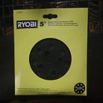 Ryobi Orbital Sander Backer Pad 5 In. New S21BP01. Fixed Price $11.79.