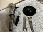 New 7" Angle Car Polisher Buffer Pneumatic Air Operated W/pad Free Shipping. Fixed Price $70.00.