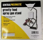 Central Pneumatic Gravity Feed Spray Gun Stand New In Box. Fixed Price $22.49.