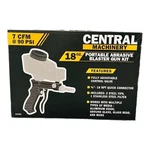 Central Machinery 18OZ, Portable Sand Blaster Gun Kit. Fixed Price $70.00.