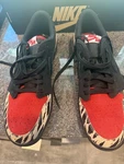 Size 13 Air Jordan Retro Og Black/sport Red-desert. Fixed Price $139.00.