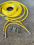 Clemco Twinline Lot. Hose, Ends, And Unions. Fixed Price $75.00.