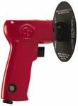 Chicago Pneumatic 5" Air Handheld Disc Sander 21 Cfm, 90 Psi, 1/4" Inlet. Fixed Price $188.74.
