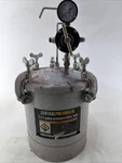 Central Pneumatic 1/2 Gallon Air Pressure Paint Tank Model 66839. Fixed Price $40.00.