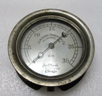 Vintage Jas P. Marsh & Co. Air Pressure Gauge Johnson Service Circa 1914. Fixed Price $110.00.