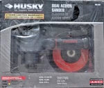 New Husky 6" Dual Action Air Sander Model: 666 568. Fixed Price $97.99.