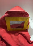 Protective Abrasive Blasting Hood With Bump Cap. Fixed Price $40.00.