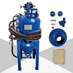 Wet/dry 79.2 Gal Abrasive Blasting Machine For Rust/paint Removal 40-60 Mesh. Fixed Price $3441.00.