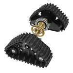 Atv Rear Axle Rubber Tracks Kit With 3 Wheels 661LBS Load For Snowmobile Utv. Fixed Price $369.99.