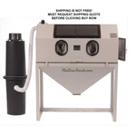 New Cyclone 4826 Abrasive Sand Blaster Cabinet Glass Bead Media. Fixed Price $2099.50.