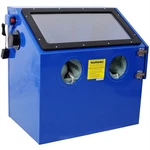 110L Bench Top Sandblast Cabinet With Steel Construction & Built-in Gloves. Fixed Price $279.00.