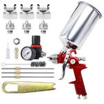 Hvlp Air Paint Spray Gun Kits Gravity Feed Car Auto Primer 1.4/1.7/2.0MM Nozzles. Fixed Price $29.83.