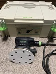 Festool Ets 125 Eq- Plus Orbital Sander W Cord Box. Fixed Price $200.00.