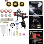 Hvlp Air Spray Gun Kit Automotive Paint Nozzle Set 600ML Aluminum. Fixed Price $51.55.