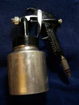 Vintage Campbell Hausfeld DH-4437 Paint Gun, Appears Unused. Fixed Price $8.99.