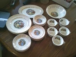 31 Pcs Vintage Stetson George & Martha Washington 22KT Gold. Fixed Price $40.50.