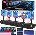 Lehoo Castle Nerf Shooting Targets: Games, Digital Score Kids 5-10. Fixed Price $34.41.