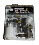 Mastergrip 12 Piece Gravity Fed Spray Gun Set (model 690039) - Brand New. Fixed Price $74.99.