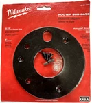 Sub Base For Milwaukee 5616-20 Corded Router 49-54-1045. Fixed Price $27.00.