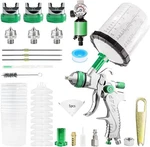 Hvlp Air Paint Spray Gun Kits Gravity Feed Car Auto Primer 1.4/1.7/2.0MM Nozzles. Fixed Price $45.99.